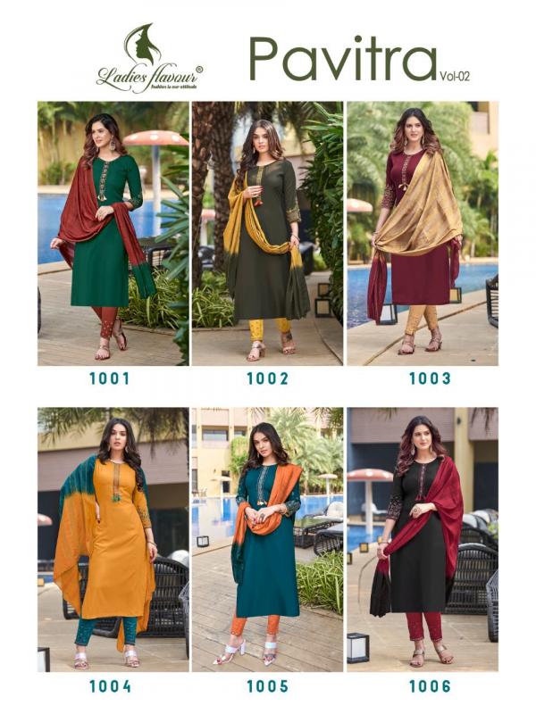 LF Pavitra 2 Fancy Rayon Embroidery Readymade Salwar 